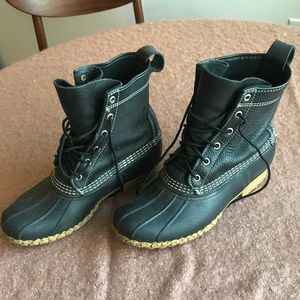 Black Bean Boots by L.L.Bean, 8", Size 9
